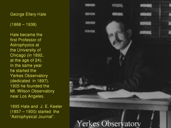 Immo Appenzeller: Astrophysics at the turn from the 19th to the 20th century