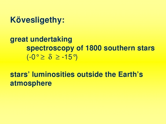 Béla Szeidl: The Hungarian astronomy in the morning of astrophysics