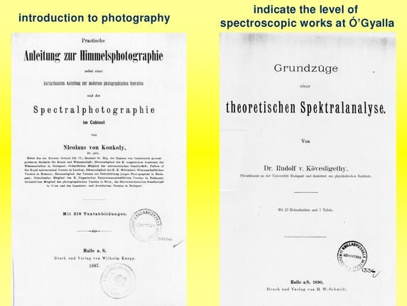 Béla Szeidl: The Hungarian astronomy in the morning of astrophysics