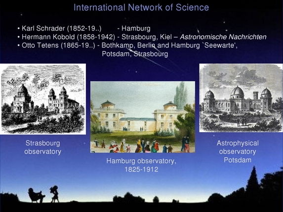 Gudrun Wolfschmidt: Gothard and Konkoly - National and international network of science