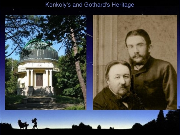 Gudrun Wolfschmidt: Gothard and Konkoly - National and international network of science