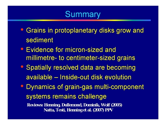 Thomas Henning: From disks to planets - boulders, gaps, and traffic jams