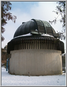 A Cassegrain-teleszkóp kupolája